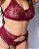 Conjunto Mannu - Lingerie Plus Size em renda com cinta liga e Perneira - Imagem 13