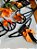 Conjunto Laço Bicolor - Preto com Laranja - Imagem 4