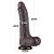 Chocolate do Amor - 8,5" - Prótese Realística 22 cm com Ventosa – Sensação Ultra Realista - Imagem 2