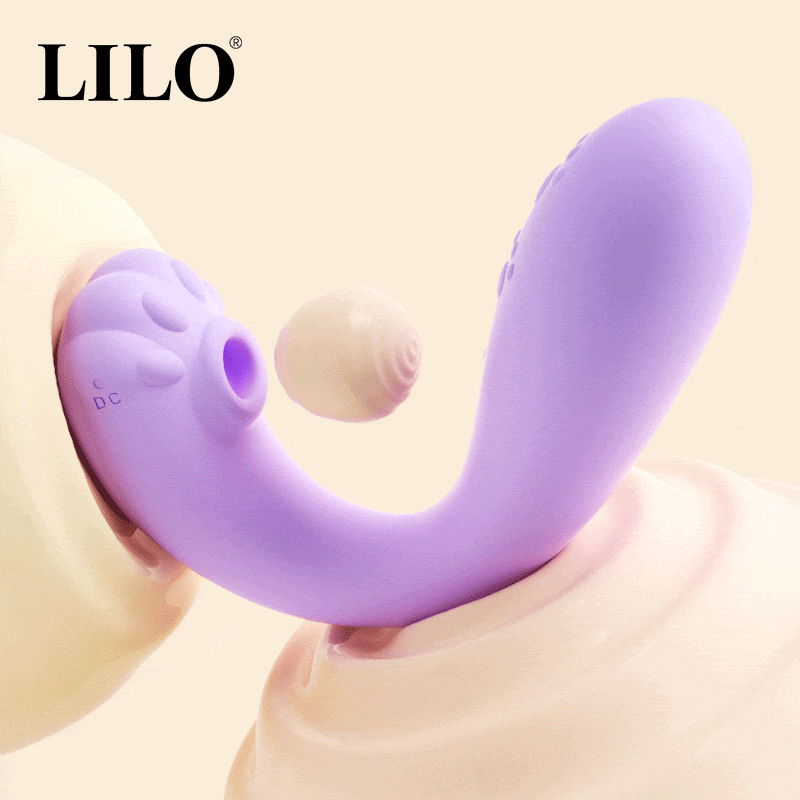 Vidrador Sugador de clitóris com penetração e com Controle Remoto sem fio - LILO - Imagem 19