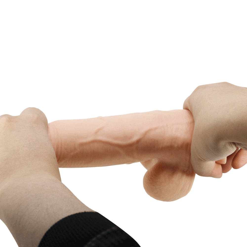 Silva - Prótese Realística com vibro 4,6x21,8 cm - Sliding Skin - BAILE - Imagem 9