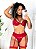 Conjunto Sensual Lia - Calcinha | Sutiã| Liga | Perneira - Imagem 6