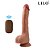 Prótese Realística 22x6,2cm com 10 Modos de Vibração e 10 modos de vai e vem e Controle Remoto e função de aquecimento - Silicone Líquido - LILO - Imagem 9