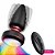 Plug Anal com Led, Gira 360° e Vibra - Imagem 1