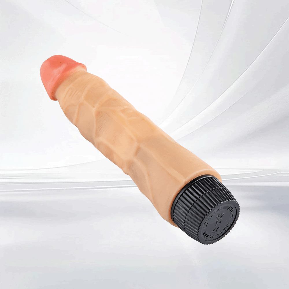 Prótese Realística 18,6x4 cm com Vibrador Multivelocidade - YOUVIBE - Imagem 9