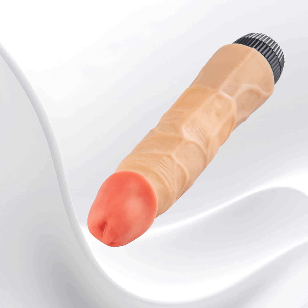 Prótese Realística 18,6x4 cm com Vibrador Multivelocidade - YOUVIBE - Imagem 10