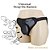 Cinta Peniana com Base para Utilizar Penetradores que Possuam Ventosa - (58-124,5 cm) - HARNESS BRIEFS - PRETTY LOVE - Imagem 1