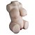 Masturbador Realístico em Cyberskin em Formato de Meio Corpo - 450g - CRAZY LION - Imagem 4