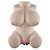 Masturbador Realístico em Cyberskin em Formato de Meio Corpo - 450g - CRAZY LION - Imagem 2