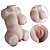 Masturbador Realístico em Cyberskin em Formato de Meio Corpo - 450g - CRAZY LION - Imagem 1