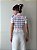 BLUSA PRINCESA GOLA ALTA TL XADREZ COLORIDO - Imagem 3