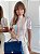 BLUSA PRINCESA GOLA ALTA TL LISTRINHAS COLORIDAS - Imagem 1