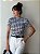 BLUSA PRINCESA GOLA ALTA TL PIED PRETO - Imagem 7
