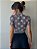 BLUSA PRINCESA GOLA ALTA TL CORAÇÕES MESCLA - Imagem 3