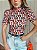 BLUSA PRINCESA GOLA ALTA TL BURBERRY VERMELHO - Imagem 1
