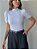 BLUSA PRINCESA GOLA ALTA TL BRANCO - Imagem 4