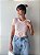 TSHIRT BASIC TL CORAÇÕES ROSE - Imagem 2