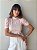 BLUSA PRINCESA GOLA ALTA TL CORAÇÕES ROSE - Imagem 5