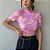 BLUSA PRINCESA GOLA ALTA TL BANANAS ROSA - Imagem 2
