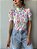 BLUSA PRINCESA GOLA ALTA TL ONÇA NEON - Imagem 3