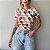 TSHIRT BASIC TL CORAÇÕES BICOLOR - Imagem 1