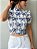 BLUSA PRINCESA GOLA ALTA TL LAÇO AZUL - Imagem 3