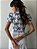 BLUSA PRINCESA GOLA ALTA TL LAÇO AZUL - Imagem 4
