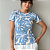 TSHIRT BASIC TL FOLHAGEM AZUL - Imagem 1