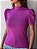 BLUSA PRINCESA GOLA ALTA TL FUCSIA - Imagem 3