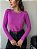 TSHIRT MANGA LONGA FUCSIA - Imagem 4