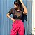 BLUSA TULE MANGA CURTA TL PRETO - Imagem 1