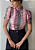 BLUSA PRINCESA GOLA ALTA TL PIED LISTRADO - Imagem 2