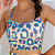TOP ALÇA FINA BÁSICO TL ANIMAL PRINT NEON - Imagem 1