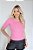 BLUSA RIBANA MANGA CURTA GOLA O TL ROSA - Imagem 1