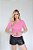 BLUSA RIBANA MANGA CURTA GOLA O TL ROSA - Imagem 2