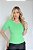 BLUSA RIBANA MANGA CURTA GOLA O TL VERDE FOLHA - Imagem 2
