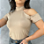 BLUSA SUPLEX OMBRO VAZADO TL NUDE - Imagem 3