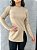 BLUSA MANGA LONGA E FENDA TL NUDE - Imagem 5
