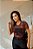 BLUSA TULE MANGA CURTA TL FLORAL - Imagem 2