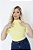 BLUSA RIBANA MANGA CURTA GOLA ALTA TL LISTRADO AMARELO - Imagem 4