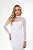 CONJUNTO VESTIDO MIDI TULE E SEGUNDA PELE TL BRANCO - Imagem 2