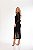 CONJUNTO VESTIDO MIDI TULE E SEGUNDA PELE TL PRETO - Imagem 3