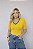 BLUSA SUPLEX GOLA V BICOLOR COPA TL - Imagem 1