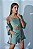 Bermuda Feminina c/ Bolsos Verde Menta - Imagem 2