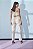 Cropped Decote Reto Feminino Off White - Imagem 3