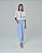 Camisa Cropped Romântica Off White - Imagem 2