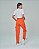 Calça Jogger com Bolso Cargo Laranja - Imagem 2