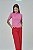 Blusa Feminina em Malha Rosa - Imagem 2