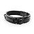 Pulseira de Couro Classic - Mantra Black - Imagem 2