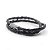 Pulseira de Couro Classic - Simply Black - Imagem 2